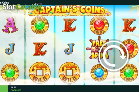 Скрин2. Captain’s Coins слот