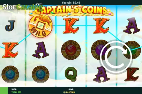 Скрин3. Captain’s Coins слот