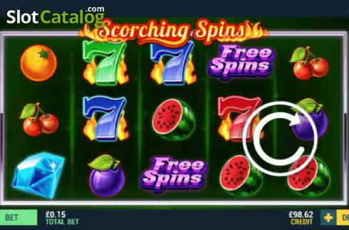 Скрин2. Scorching Spins слот