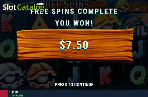 Скрин8. Pearl Prizes слот