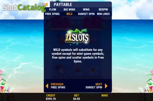 Скрин5. 1xSlots Fantasy слот