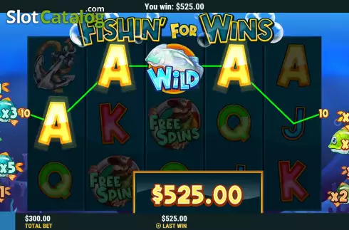Скрин4. Fishin' For Wins слот