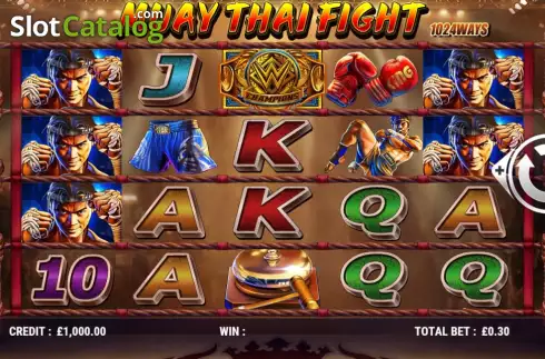 Скрин2. Muay Thai Fight слот