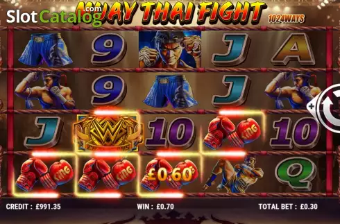 Скрин4. Muay Thai Fight слот