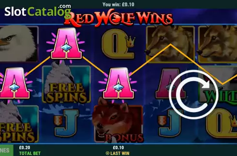 Скрин3. Red Wolf Wins слот