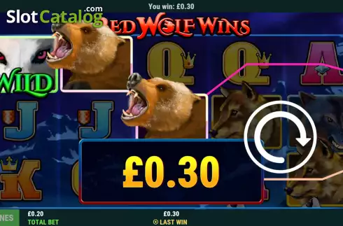 Скрин4. Red Wolf Wins слот