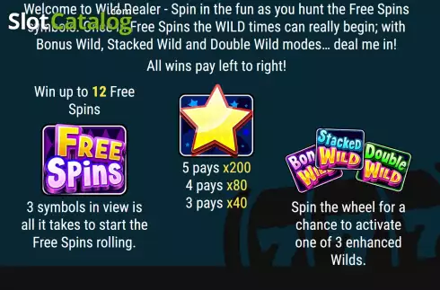 Скрин9. Wild Dealer слот
