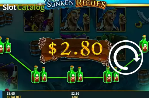 Скрин3. Sunken Riches слот