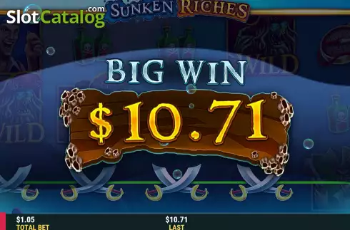 Скрин5. Sunken Riches слот