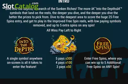 Скрин8. Sunken Riches слот