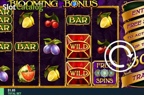 Скрин2. Blooming Bonus слот