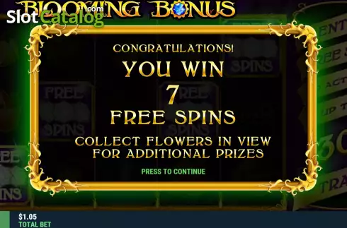 Скрин6. Blooming Bonus слот