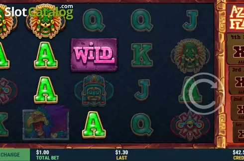 Скрин5. Aztec Flame слот