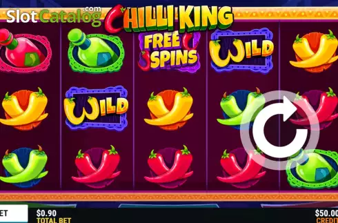 Скрин2. Chilli King слот
