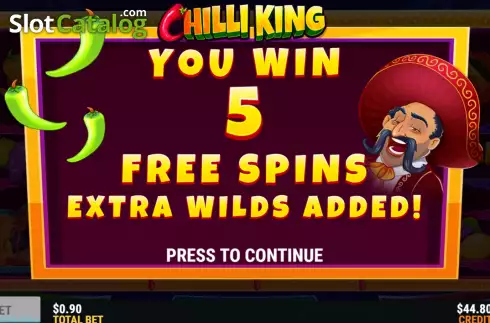 Скрин6. Chilli King слот