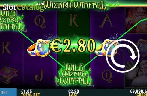 Скрин4. Wizard WinFall слот