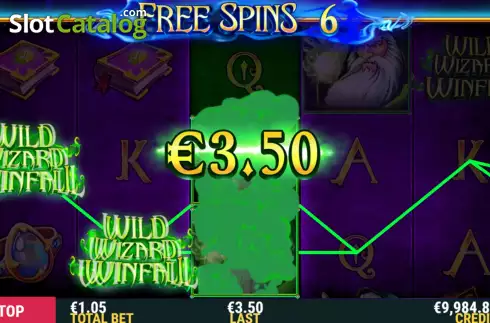 Скрин7. Wizard WinFall слот