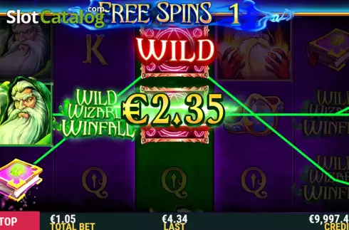Скрин9. Wizard WinFall слот
