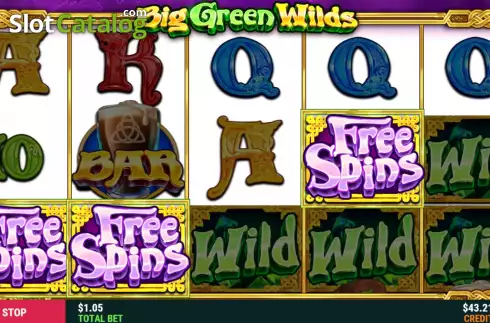 Скрин6. Big Green Wilds слот