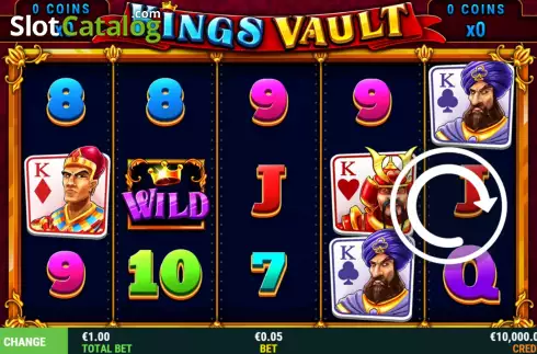 Скрин2. Kings Vault слот