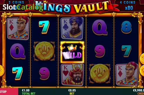 Скрин3. Kings Vault слот