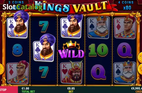 Скрин4. Kings Vault слот