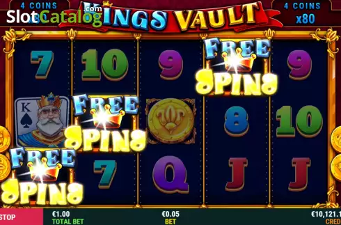 Скрин7. Kings Vault слот
