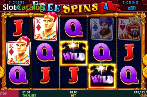 Скрин9. Kings Vault слот