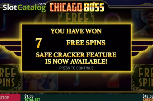 Скрин7. Chicago Boss слот