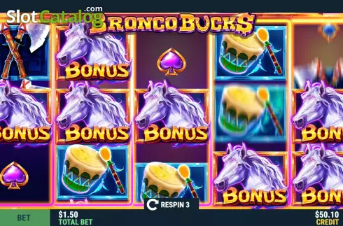 Скрин8. Bronco Buck$ слот