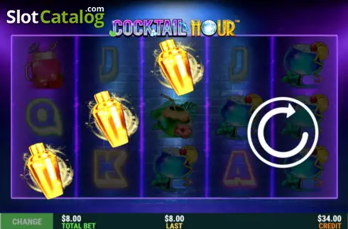 Скрин3. Cocktail Hour слот