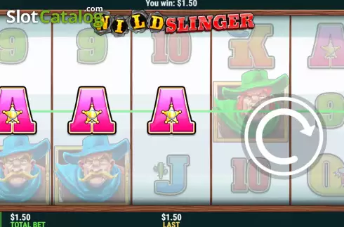 Скрин3. Wild Slinger слот