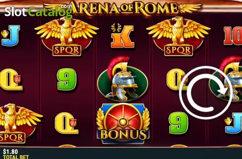 Скрин2. Arena of Rome слот