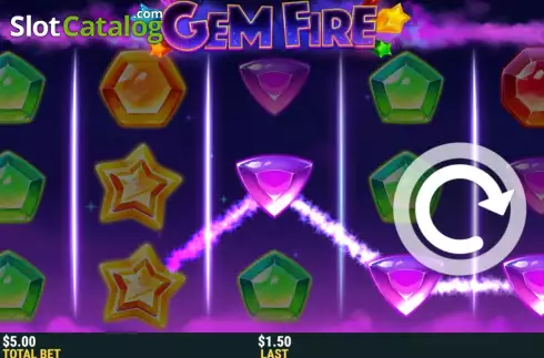 Скрин3. Gem Fire слот