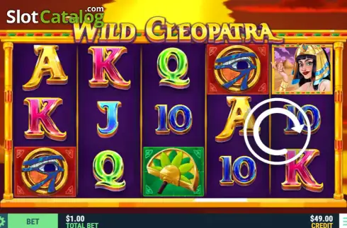 Скрин2. Wild Cleopatra слот