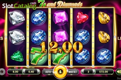 Скрин3. 7s and Diamonds слот