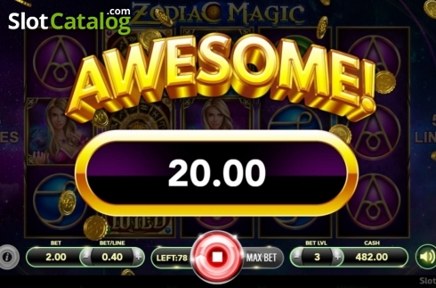 Скрин5. Zodiac Magic слот