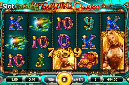 Скрин3. Steampunk Queen слот