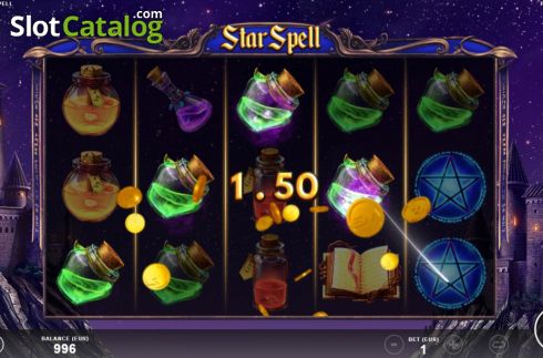 Скрин4. Star Spell слот