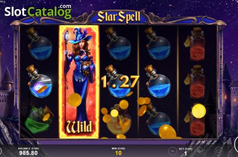 Скрин8. Star Spell слот