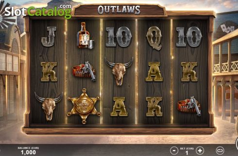 Скрин3. Outlaws (Slotmill) слот