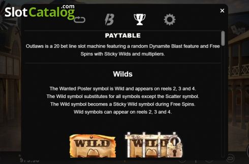 Скрин9. Outlaws (Slotmill) слот