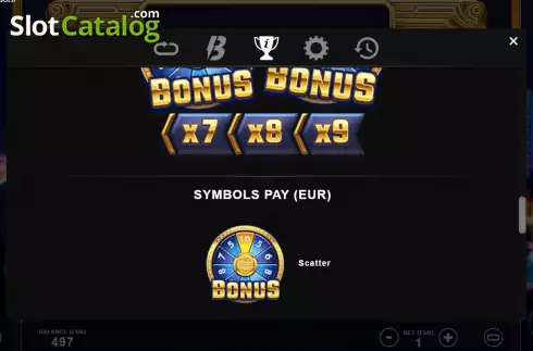 Скрин9. Vegas Gold слот