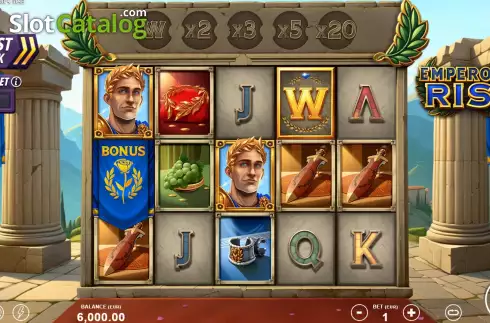 Скрин2. Emperor’s Rise слот