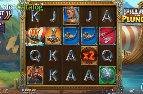 Скрин2. Pillage & Plunder слот