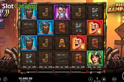 Скрин2. Reel Rampage слот