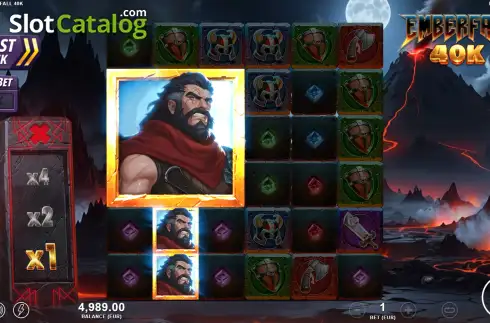 Скрин3. Emberfall 40K слот