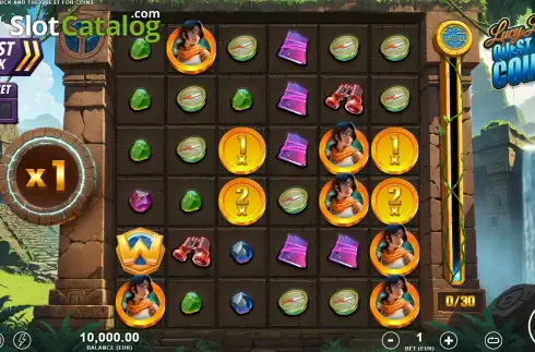 Скрин2. Lucy Luck and the Quest for Coins слот