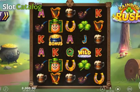 Скрин2. Rainbow Rush слот