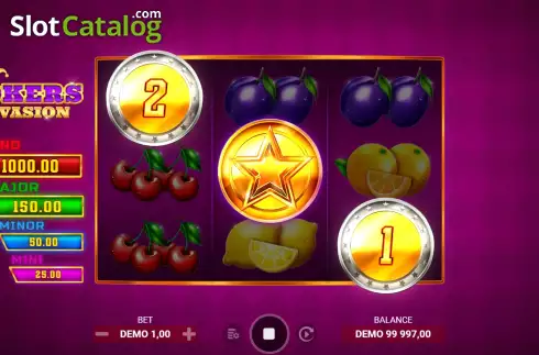 Скрин3. Jokers Invasion слот